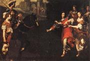 Lorenzo Lippi The Triumph of David painting
